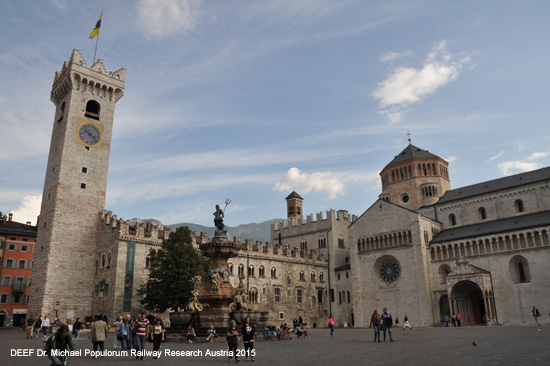 Trento Foto Trient Piazza Duomo Dom Bild