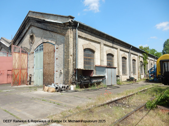 Bahnhistorischer Park Budapest Lokpark Magyar Vasúttörténeti Park Ungarisches Eisenbahnmuseum
