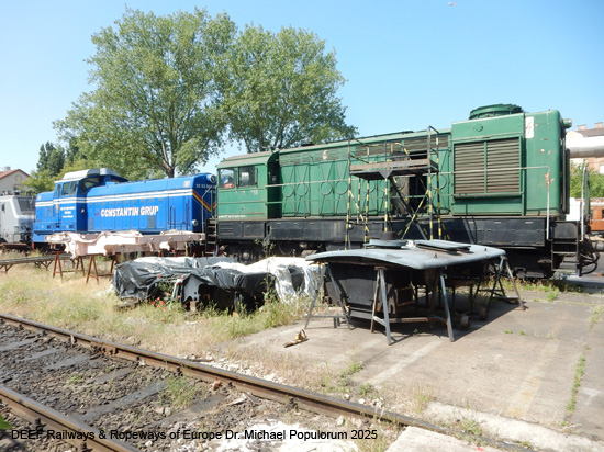 Bahnhistorischer Park Budapest Lokpark Magyar Vasúttörténeti Park Ungarisches Eisenbahnmuseum