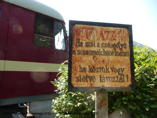 Bahnhistorischer Park Budapest Lokpark Magyar Vasúttörténeti Park Ungarisches Eisenbahnmuseum
