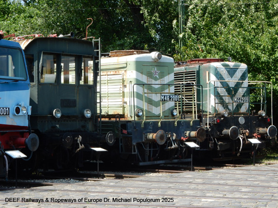 Bahnhistorischer Park Budapest Lokpark Magyar Vasúttörténeti Park Ungarisches Eisenbahnmuseum