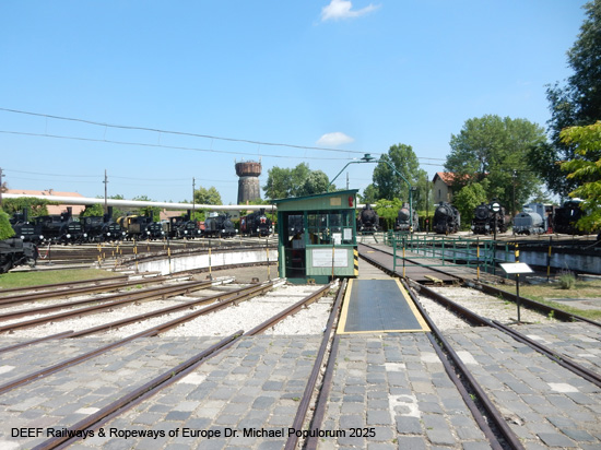 Bahnhistorischer Park Budapest Lokpark Magyar Vasúttörténeti Park Ungarisches Eisenbahnmuseum