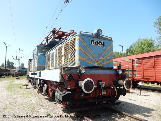 Bahnhistorischer Park Budapest Lokpark Magyar Vasúttörténeti Park Ungarisches Eisenbahnmuseum