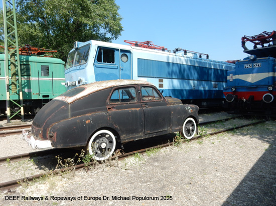Bahnhistorischer Park Budapest Lokpark Magyar Vasúttörténeti Park Ungarisches Eisenbahnmuseum