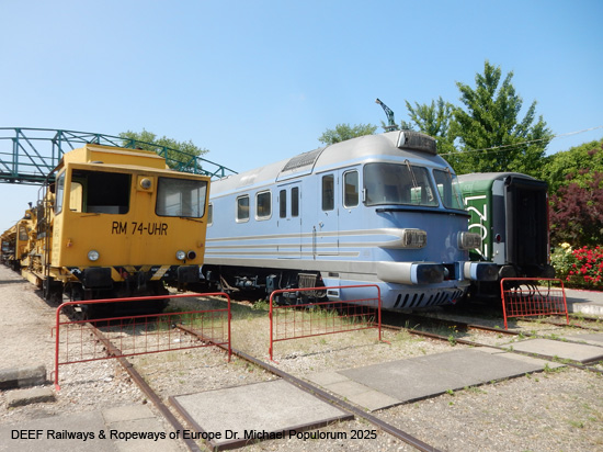 Bahnhistorischer Park Budapest Lokpark Magyar Vasúttörténeti Park Ungarisches Eisenbahnmuseum