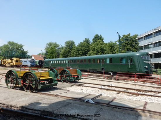 Bahnhistorischer Park Budapest Lokpark Magyar Vasúttörténeti Park Ungarisches Eisenbahnmuseum