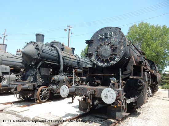 Bahnhistorischer Park Budapest Lokpark Magyar Vasúttörténeti Park Ungarisches Eisenbahnmuseum
