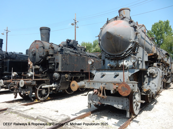 Bahnhistorischer Park Budapest Lokpark Magyar Vasúttörténeti Park Ungarisches Eisenbahnmuseum