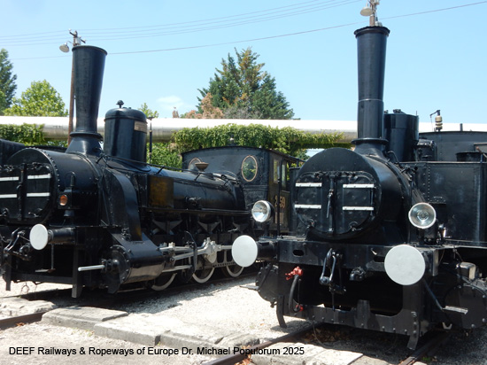 Bahnhistorischer Park Budapest Lokpark Magyar Vasúttörténeti Park Ungarisches Eisenbahnmuseum