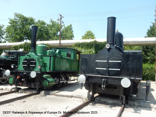 Bahnhistorischer Park Budapest Lokpark Magyar Vasúttörténeti Park Ungarisches Eisenbahnmuseum