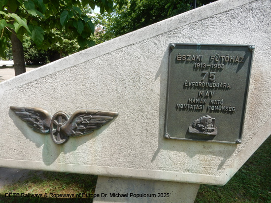Bahnhistorischer Park Budapest Lokpark Magyar Vasúttörténeti Park Ungarisches Eisenbahnmuseum