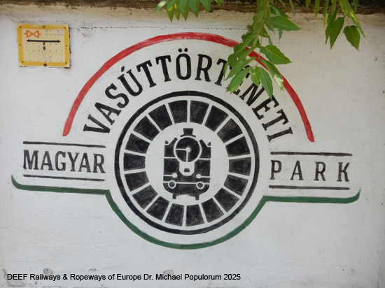 Bahnhistorischer Park Budapest Lokpark Magyar Vasúttörténeti Park Ungarisches Eisenbahnmuseum
