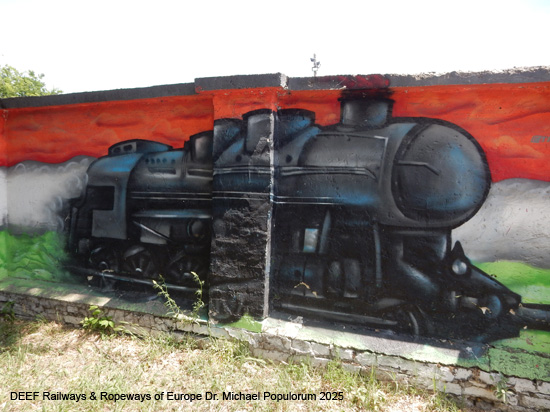 Bahnhistorischer Park Budapest Lokpark Magyar Vasúttörténeti Park Ungarisches Eisenbahnmuseum
