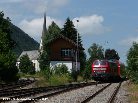 BOB Bayerische Oberlandbahn Holzkirchen Miesbach Schliersee Fischbachau Bayrischzell Eisenbahn Bayern