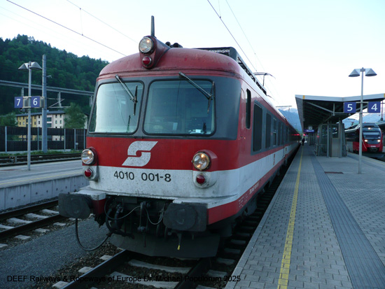 ÖBB BR 4010 Triebwagen Intercity