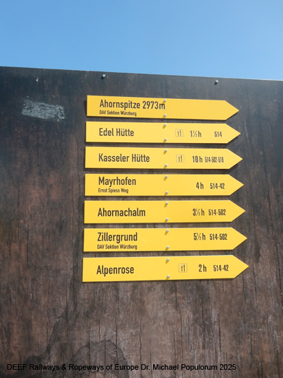 Ahornbahn Mayrhofen Zillertal