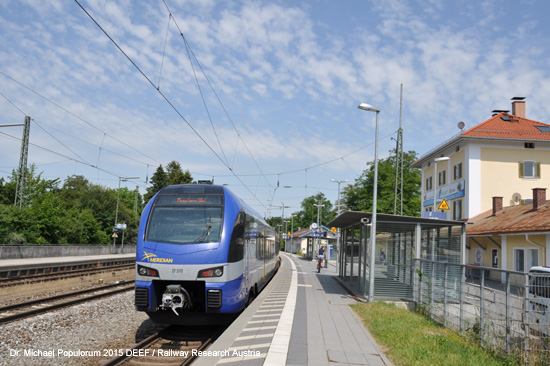 Leo Lokalbahn Endorf Obing Amerang Pittenhart Eisenbahn Bayern
