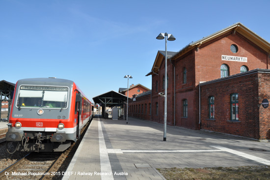 Eisenbahnstrecke Mühldorf Landshut Bayern