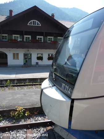 BOB Bayerische Oberlandbahn Holzkirchen Miesbach Schliersee Fischbachau Bayrischzell Eisenbahn Bayern