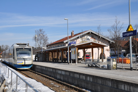 BOB BRB Bayerische Oberlandbahn Schaftlach Bad Tölz Lenggries Eisenbahn