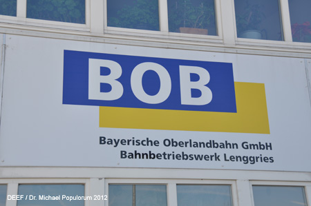 BOB BRB Bayerische Oberlandbahn Schaftlach Bad Tölz Lenggries Eisenbahn