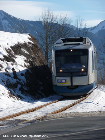 BOB Bayerische Oberlandbahn Transdev Tegernseebahn Schaftlach Gmund Tegernsee Eisenbahn