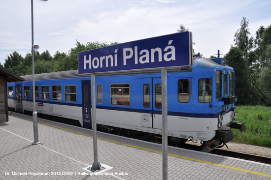Ilztalbahn Eisenbahnstrecke Nove Udoli Budweis