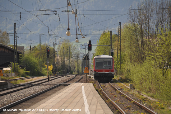 Chiemgaubahn Eisenbahn Prien am Chiemsee Aschau Chiemgau Bayern