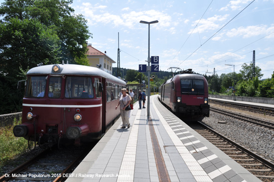Leo Lokalbahn Endorf Obing Amerang Pittenhart Eisenbahn Bayern