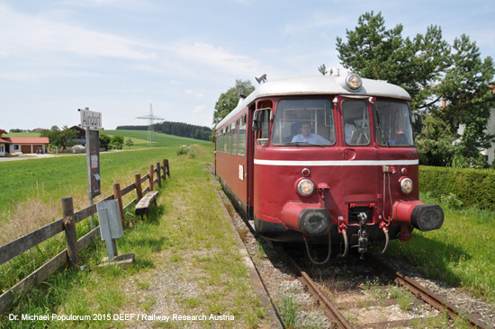 Leo Lokalbahn Endorf Obing Amerang Pittenhart Eisenbahn Bayern