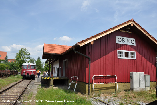 Leo Lokalbahn Endorf Obing Amerang Pittenhart Eisenbahn Bayern