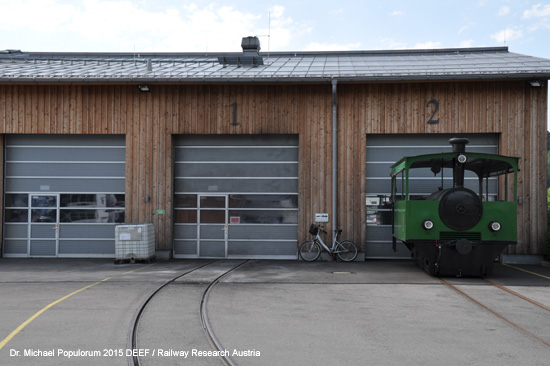 Chiemseebahn Eisenbahn Prien am Chiemsee Stock Hafen Bockerlbahn Bayern