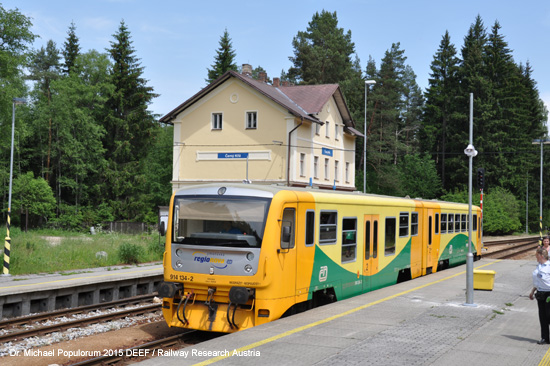 Ilztalbahn Eisenbahnstrecke Nove Udoli Budweis