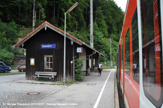 Eisenärzt Eisenbahnstrecke Traunstein Siegsdorf Ruhpolding Eisenbahn Bayern