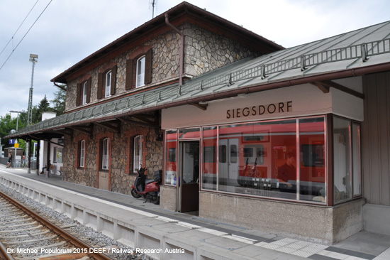 Eisenbahnstrecke Traunstein Siegsdorf Ruhpolding Eisenbahn Bayern