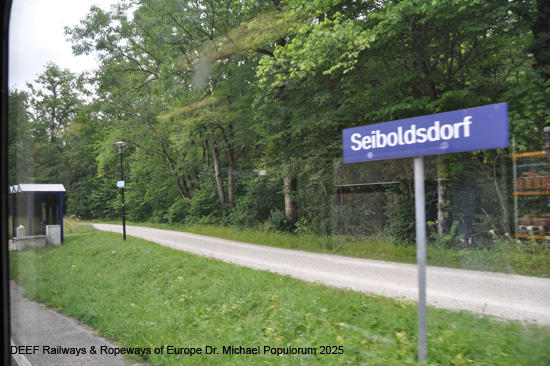 Eisenbahnstrecke Traunstein Siegsdorf Ruhpolding Eisenbahn Bayern