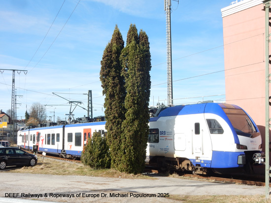 Eisenbahnstrecke Traunstein Siegsdorf Ruhpolding Eisenbahn Bayern