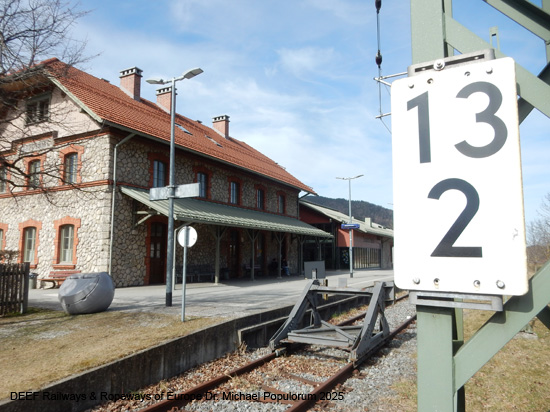 Eisenbahnstrecke Traunstein Siegsdorf Ruhpolding Eisenbahn Bayern