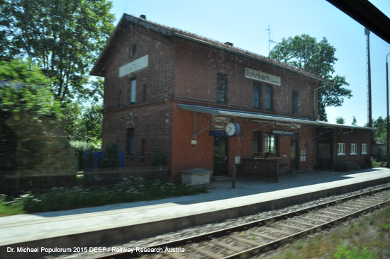 Eisenbahnstrecke Mühldorf Landshut Bayern