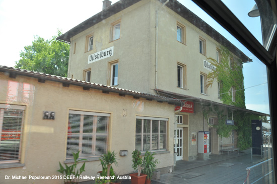 Eisenbahnstrecke Mühldorf Landshut Bayern