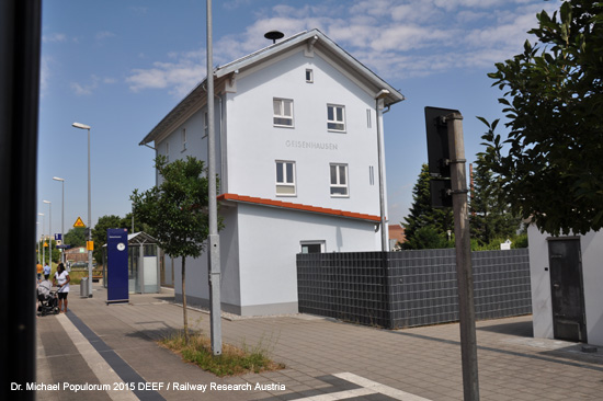 Eisenbahnstrecke Mühldorf Landshut Bayern
