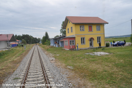 Fuchstalbahn Eisenbahn Schongau Landsberg am Lech Bayern Deutschland