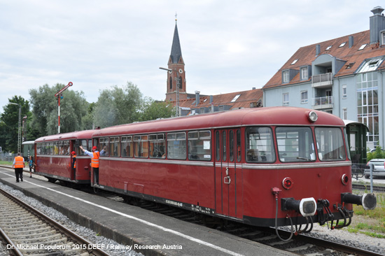Fuchstalbahn Eisenbahn Schongau Landsberg am Lech Bayern Deutschland