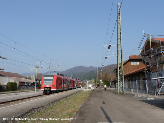 Kochelseebahn Eisenbahnstrecke Bayern Tutzing Penzberg Kochel am See