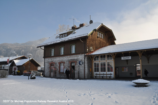 Kochelseebahn Eisenbahnstrecke Bayern Tutzing Penzberg Kochel am See