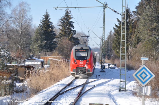 Kochelseebahn Eisenbahnstrecke Bayern Tutzing Penzberg Kochel am See