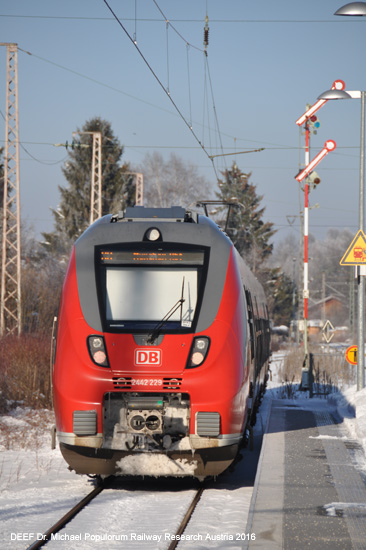 Kochelseebahn Eisenbahnstrecke Bayern Tutzing Penzberg Kochel am See