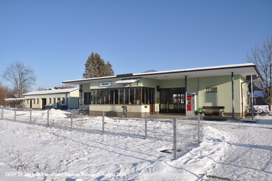 Kochelseebahn Eisenbahnstrecke Bayern Tutzing Penzberg Kochel am See