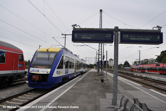 Pfaffenwinkelbahn Weilheim Schongau Bayern