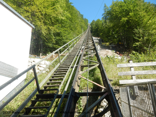Salzbergbahn Hallstatt Standseilbahn Salzwelten Oberösterreich